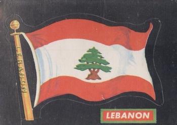 1970 O-Pee-Chee Flags of the World #46 Lebanon Front
