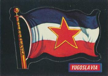 1970 O-Pee-Chee Flags of the World #76 Yugoslavia Front