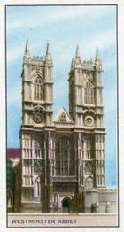 1954 Wright's Biscuits Marvels of the World #1 Westminster Abbey Front