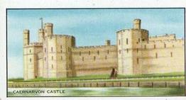 1954 Wright's Biscuits Marvels of the World #15 Caernarvon Castle Front