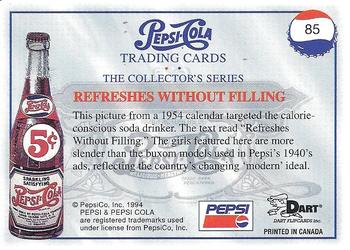 1994 Dart Pepsi-Cola Collector's Series 1 #85 Refreshes without Filling Back