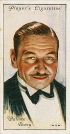 1934 Player's Film Stars Second Series #5 Wallace Beery Front