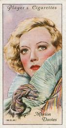 1934 Player's Film Stars Second Series #14 Marion Davies Front