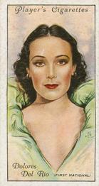 1934 Player's Film Stars Second Series #15 Dolores Del Rio Front