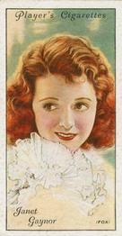 1934 Player's Film Stars Second Series #21 Janet Gaynor Front