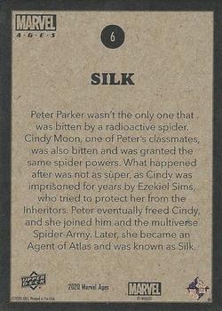 2020 Upper Deck Marvel Ages #6 Silk Back