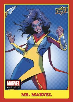2020 Upper Deck Marvel Ages #7 Ms. Marvel Front