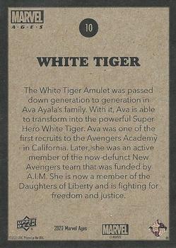 2020 Upper Deck Marvel Ages #10 White Tiger Back