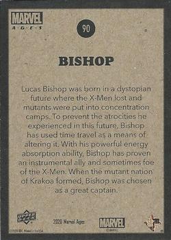 2020 Upper Deck Marvel Ages #90 Bishop Back