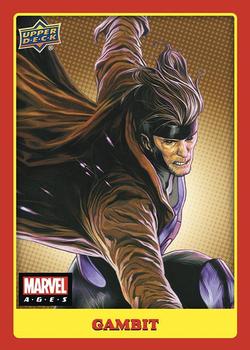 2020 Upper Deck Marvel Ages #95 Gambit Front
