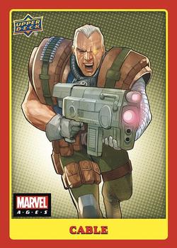 2020 Upper Deck Marvel Ages #96 Cable Front