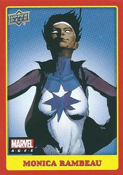 2020 Upper Deck Marvel Ages #128 Monica Rambeau Front