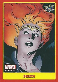 2020 Upper Deck Marvel Ages #137 Siryn Front
