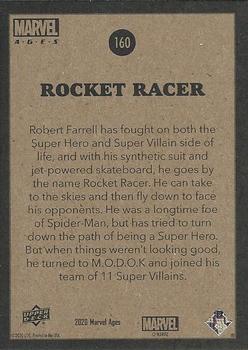 2020 Upper Deck Marvel Ages #160 Rocket Racer Back