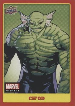 2020 Upper Deck Marvel Ages #163 Ch'od Front