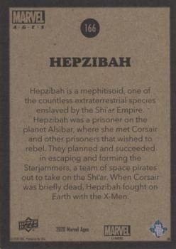 2020 Upper Deck Marvel Ages #166 Hepzibah Back