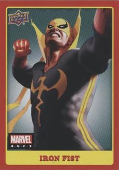 2020 Upper Deck Marvel Ages #197 Iron Fist Front