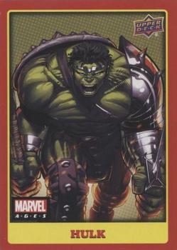 2020 Upper Deck Marvel Ages #206 Hulk Front