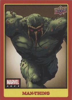 2020 Upper Deck Marvel Ages #218 Man-Thing Front