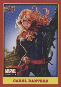2020 Upper Deck Marvel Ages #235 Carol Danvers Front