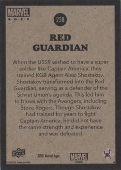 2020 Upper Deck Marvel Ages #238 Red Guardian Back