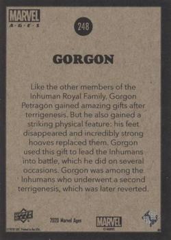 2020 Upper Deck Marvel Ages #248 Gorgon Back