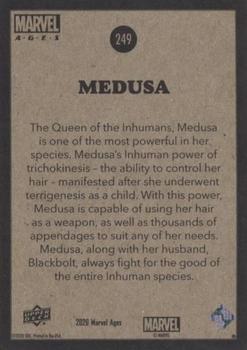 2020 Upper Deck Marvel Ages #249 Medusa Back