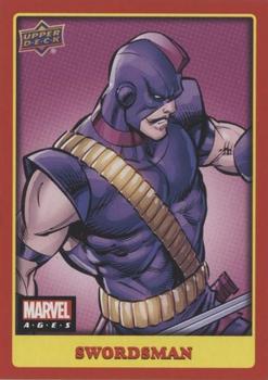 2020 Upper Deck Marvel Ages #256 Swordsman Front