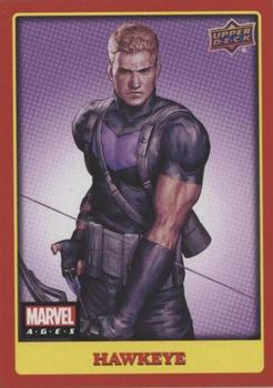 2020 Upper Deck Marvel Ages #259 Hawkeye Front
