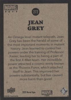 2020 Upper Deck Marvel Ages #272 Jean Grey Back