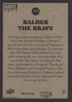 2020 Upper Deck Marvel Ages #279 Balder The Brave Back