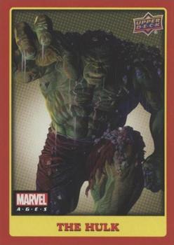 2020 Upper Deck Marvel Ages #284 The Hulk Front