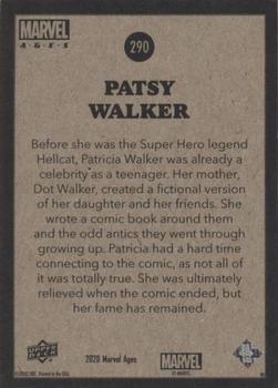 2020 Upper Deck Marvel Ages #290 Patsy Walker Back