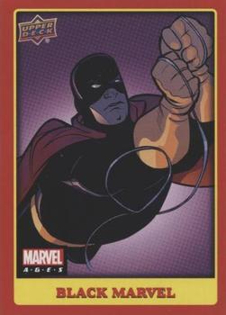 2020 Upper Deck Marvel Ages #295 Black Marvel Front