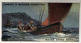1926 Lambert & Butler Pirates and Highwaymen #3 Major Stede Bonnet Front