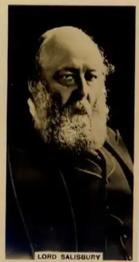 1928 Carreras British Prime Ministers #6 Lord Salisbury Front
