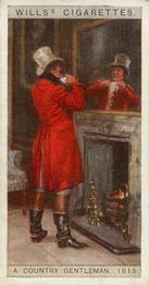 1929 Wills's English Period Costumes (small) #44 A Country Gentleman, 1815 Front