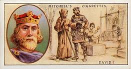 1933 Mitchell's Famous Scots #3 David I, King of Scotland Front