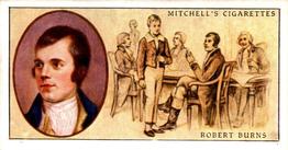 1933 Mitchell's Famous Scots #29 Robert Burns Front