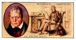1933 Mitchell's Famous Scots #38 Sir Walter Scott Front