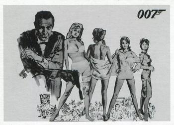 2012 Rittenhouse James Bond 50th Anniversary Series 1 - Dr. No Throwback #001 Starring: Sean Connery (James Bond), Ursula An Front