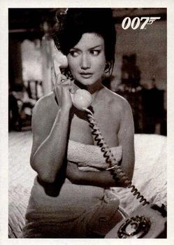 2012 Rittenhouse James Bond 50th Anniversary Series 1 - Dr. No Throwback #055 Miss Taro receives a phone call, presumably fr Front