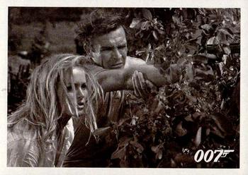 2012 Rittenhouse James Bond 50th Anniversary Series 1 - Dr. No Throwback #075 James Bond tells Honey Ryder to take cover, wh Front