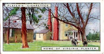 1926 Player's From Plantation to Smoker #1 Home of Virginia Planter Front