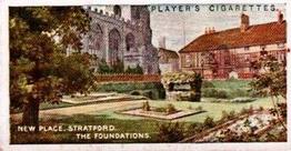 1917 Player's Shakespearean Series #16 The Foundations Front
