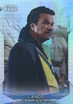 2020 Topps Chrome Star Wars Perspectives Resistance vs. the First Order - Prism #21-F Lando Calrissian Front
