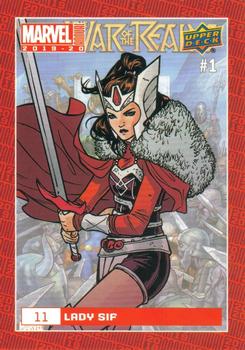 2019-20 Upper Deck Marvel Annual #11 Lady Sif Front