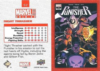 2019-20 Upper Deck Marvel Annual #52 Night Thrasher Back