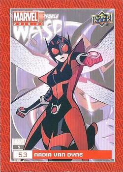 2019-20 Upper Deck Marvel Annual #53 Nadia Van Dyne Front