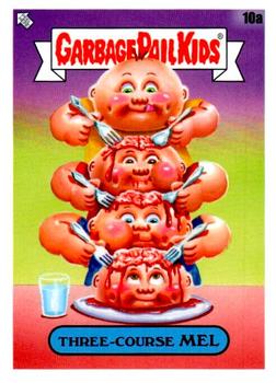 2021 Topps Garbage Pail Kids: Food Fight! #10a Three-Course Mel Front